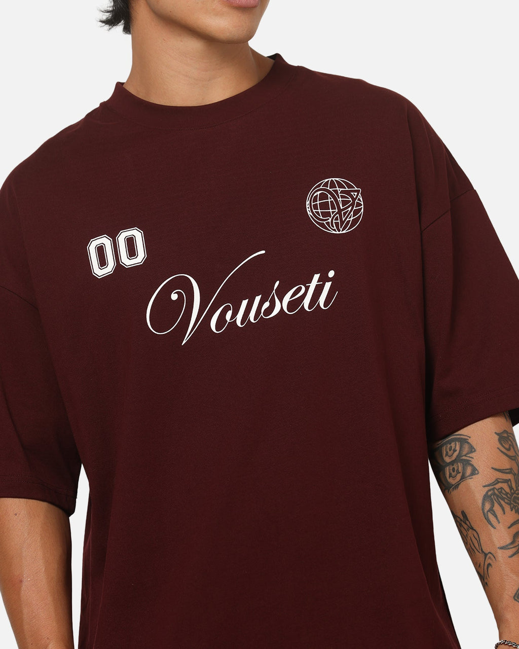 Vouseti Rugby T-Shirt Dark Plum