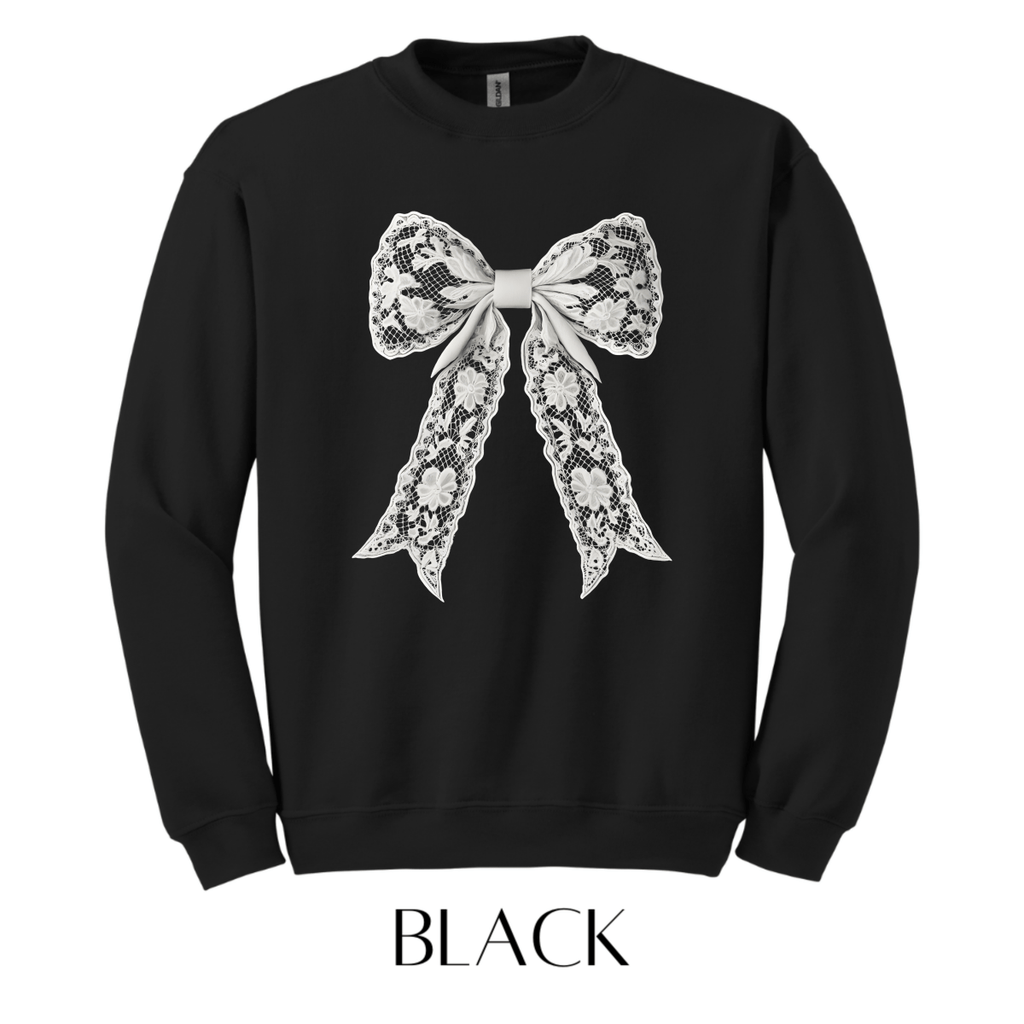 Add A Bow Graphic Pullover - FINAL SALE