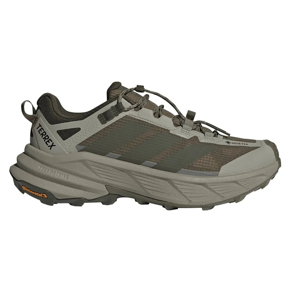Adidas Terrex Freehiker SL GTX Shoe (Olive Strata/Night Cargo/Silver Pebble)