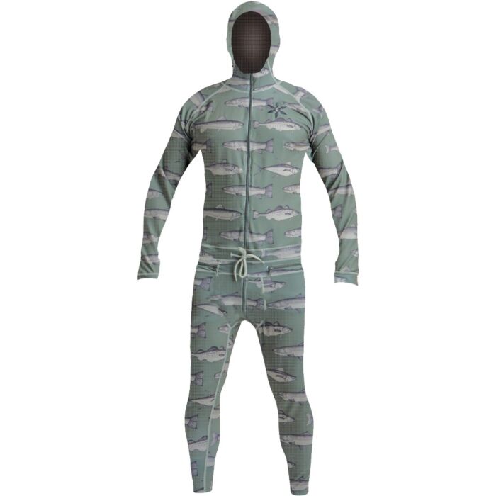 Airblaster Mens Classic Ninja Suit Olive Fish XXL