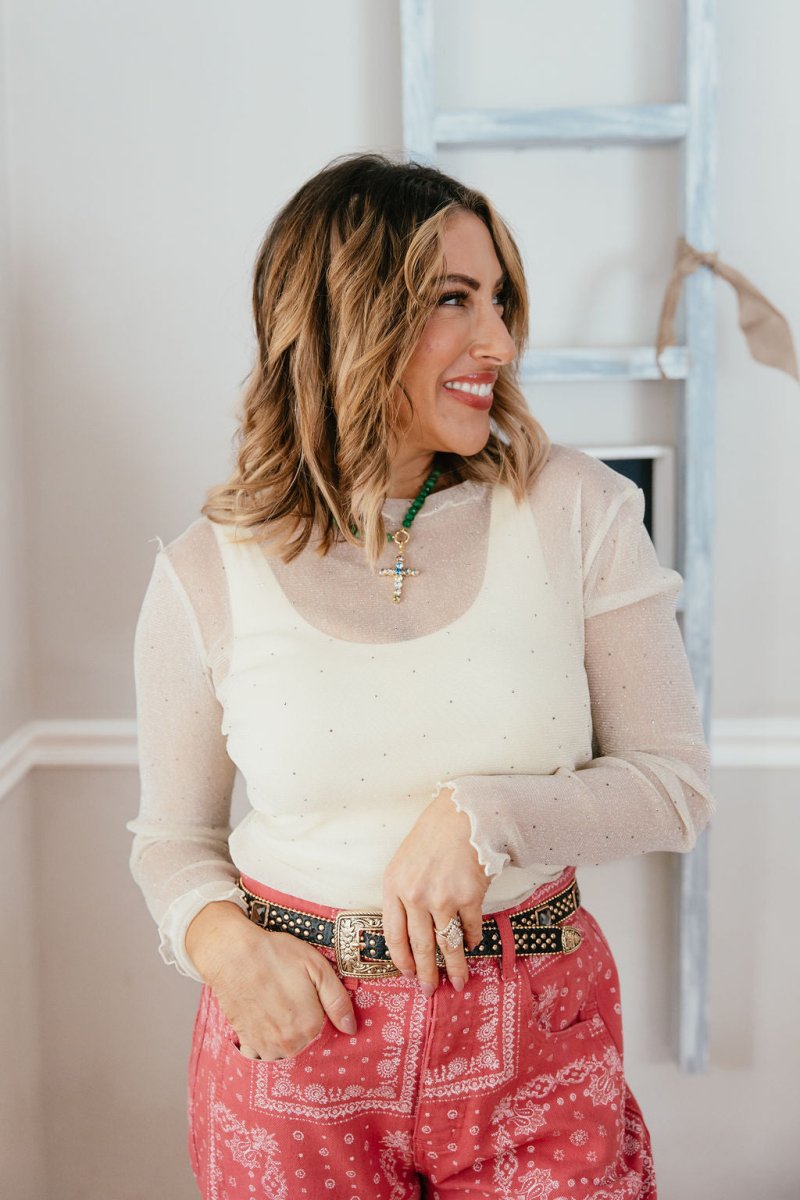 All That Glitters Top - Reg & Curvy