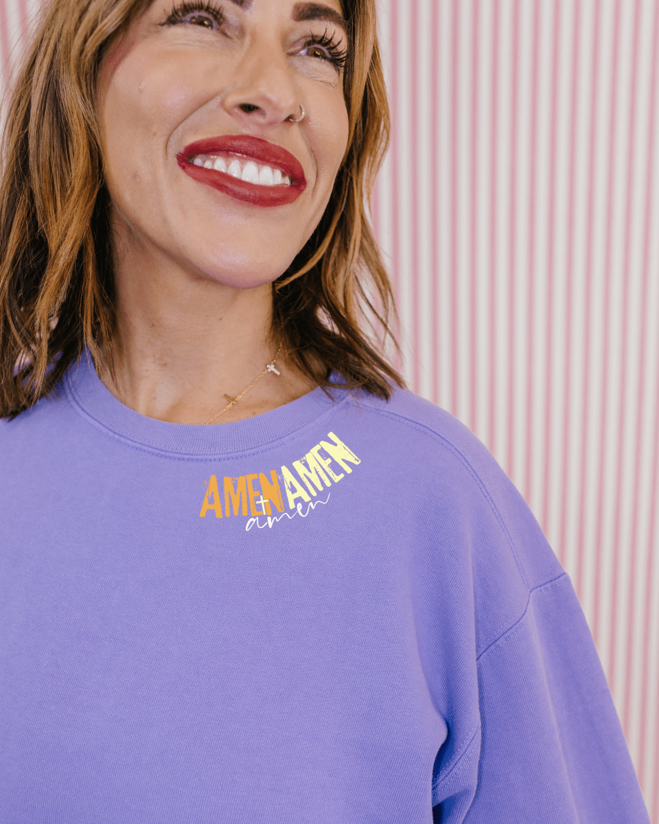 AMEN x3 Graphic Pullover - FINAL SALE