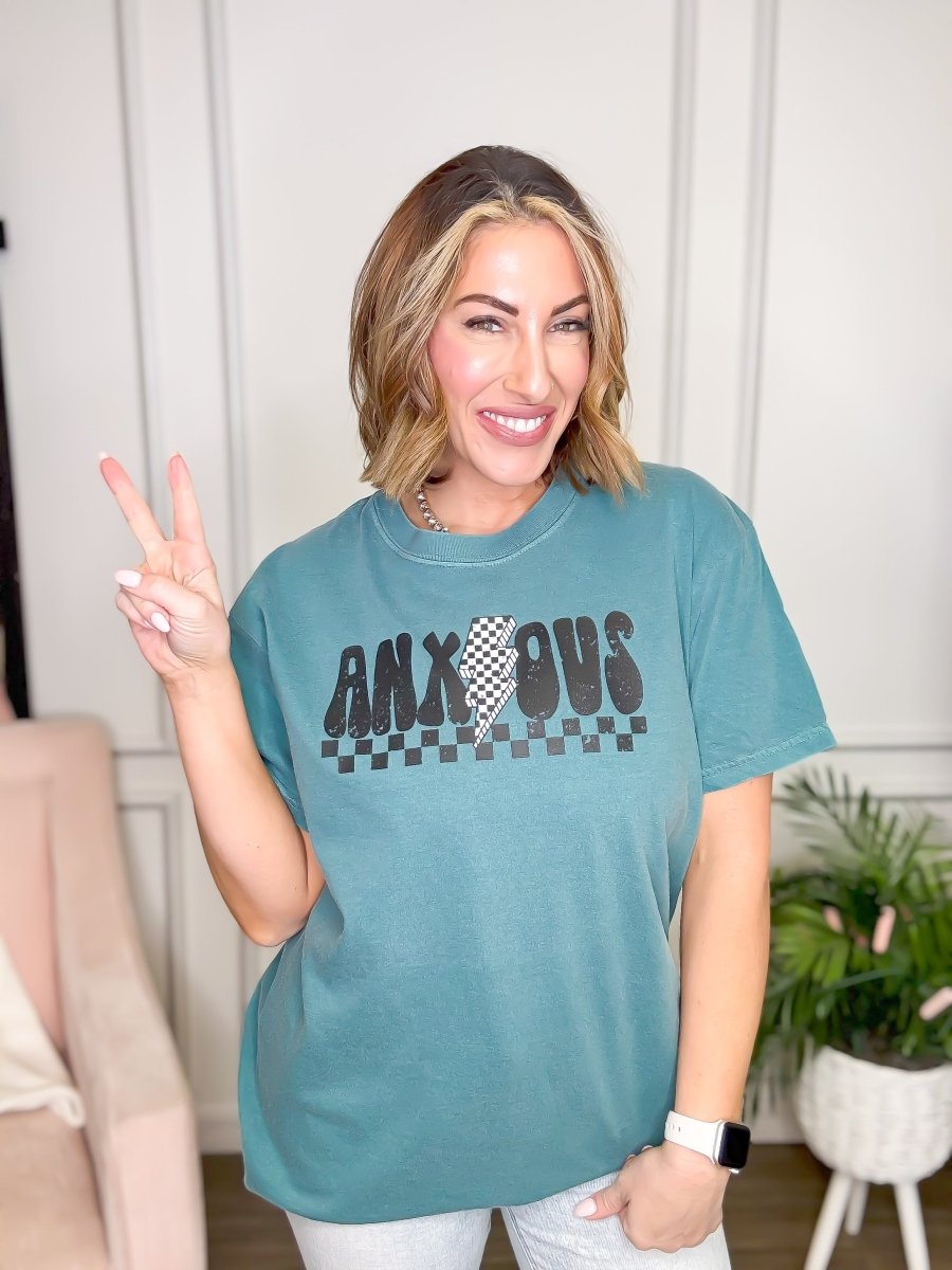 Anxious Graphic Tee - FINAL SALE