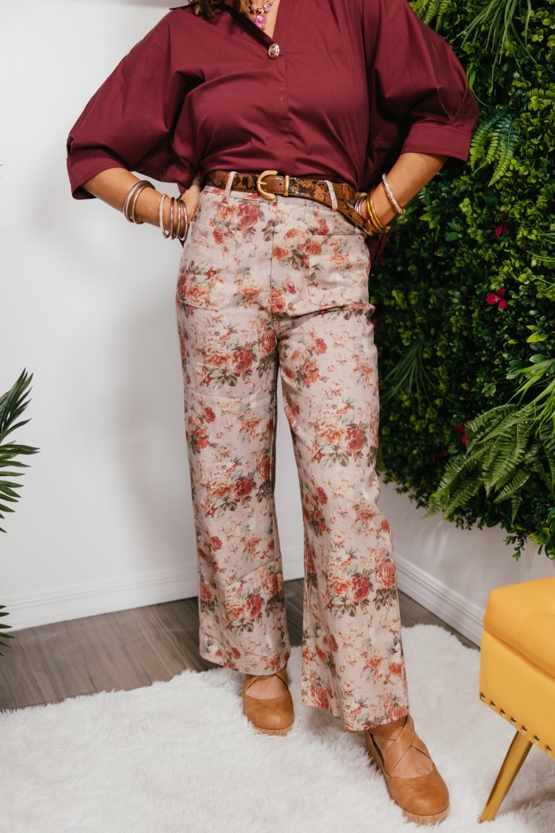 Autumn Bloom Pants