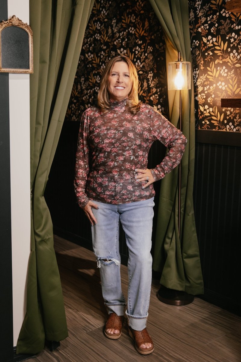 Autumn Rose Top - Reg & Curvy