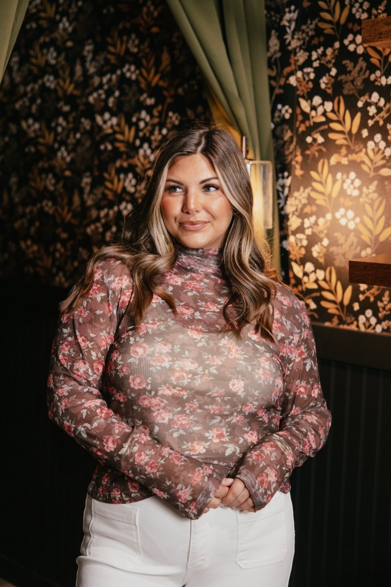 Autumn Rose Top - Reg & Curvy