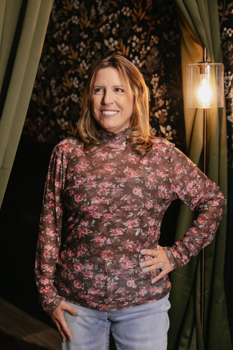 Autumn Rose Top - Reg & Curvy