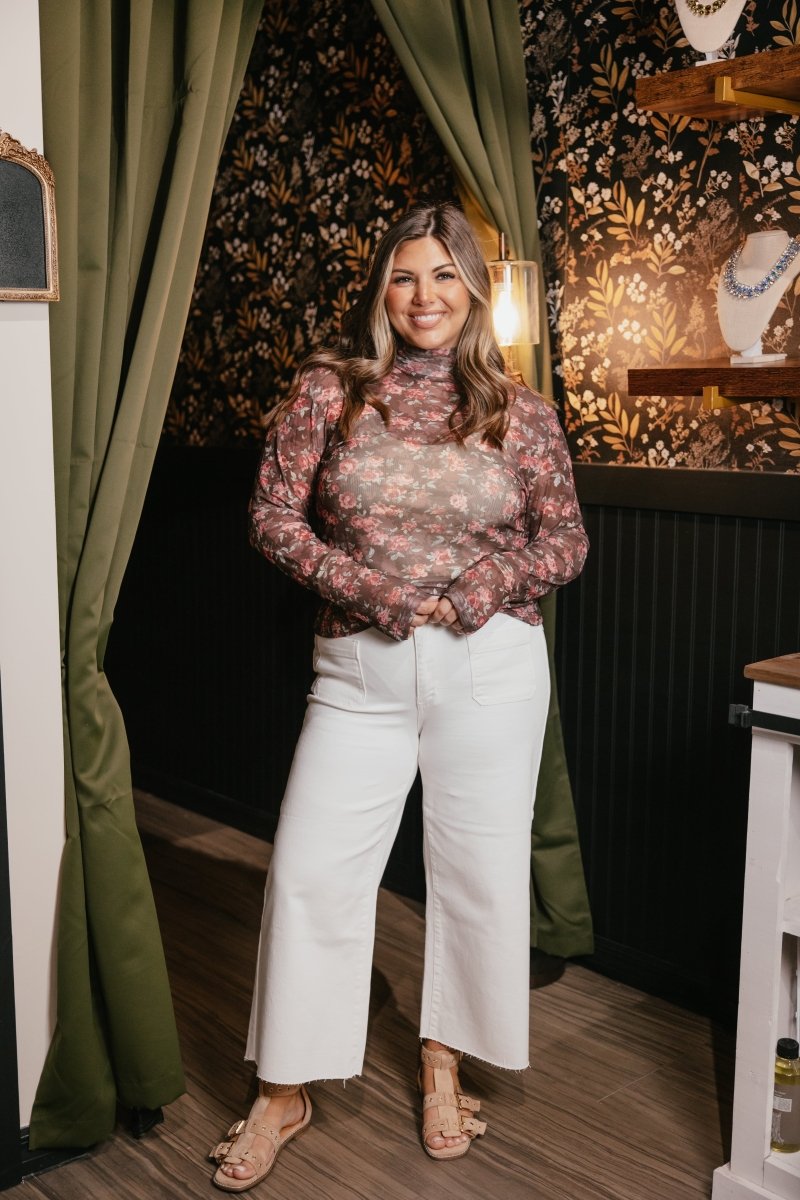 Autumn Rose Top - Reg & Curvy