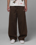 Loiter Star Born Selvedge Denim Jeans Brown