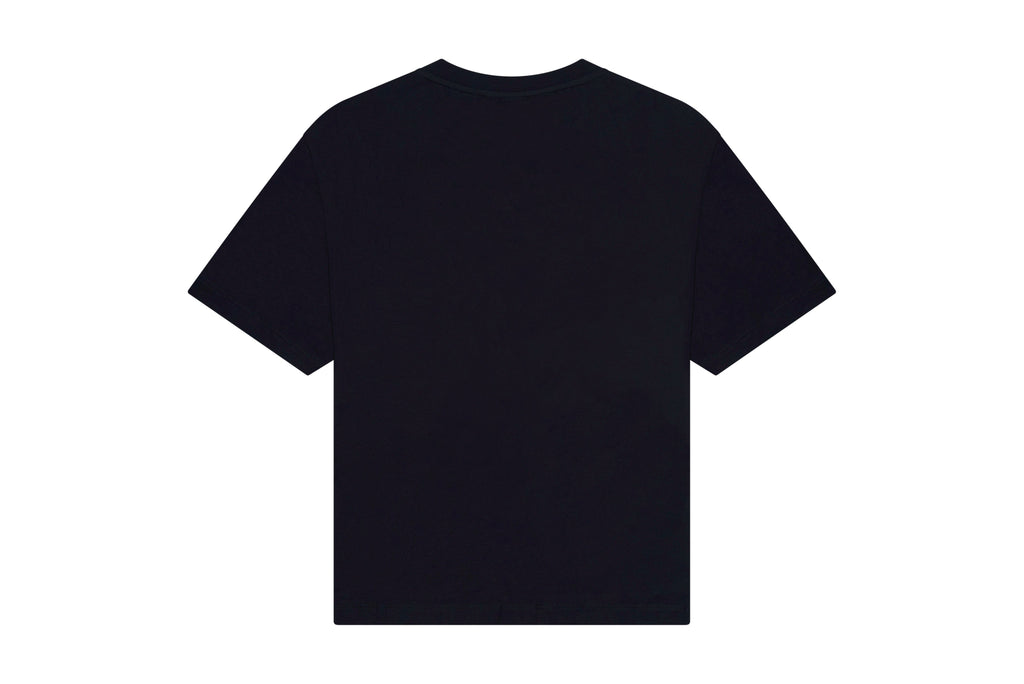 BALMAIN S/S Tee Small Cursive Logo Kids Apparel