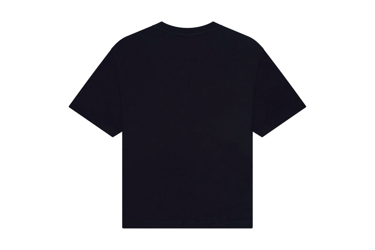 BALMAIN S/S Tee Small Cursive Logo Kids Apparel