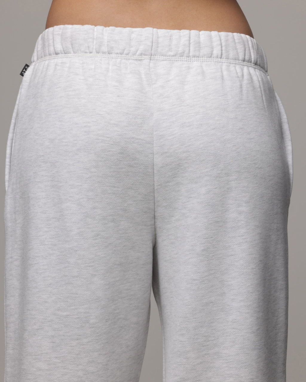 American Thrift Women's Straight Leg Trackpants Grey Heather