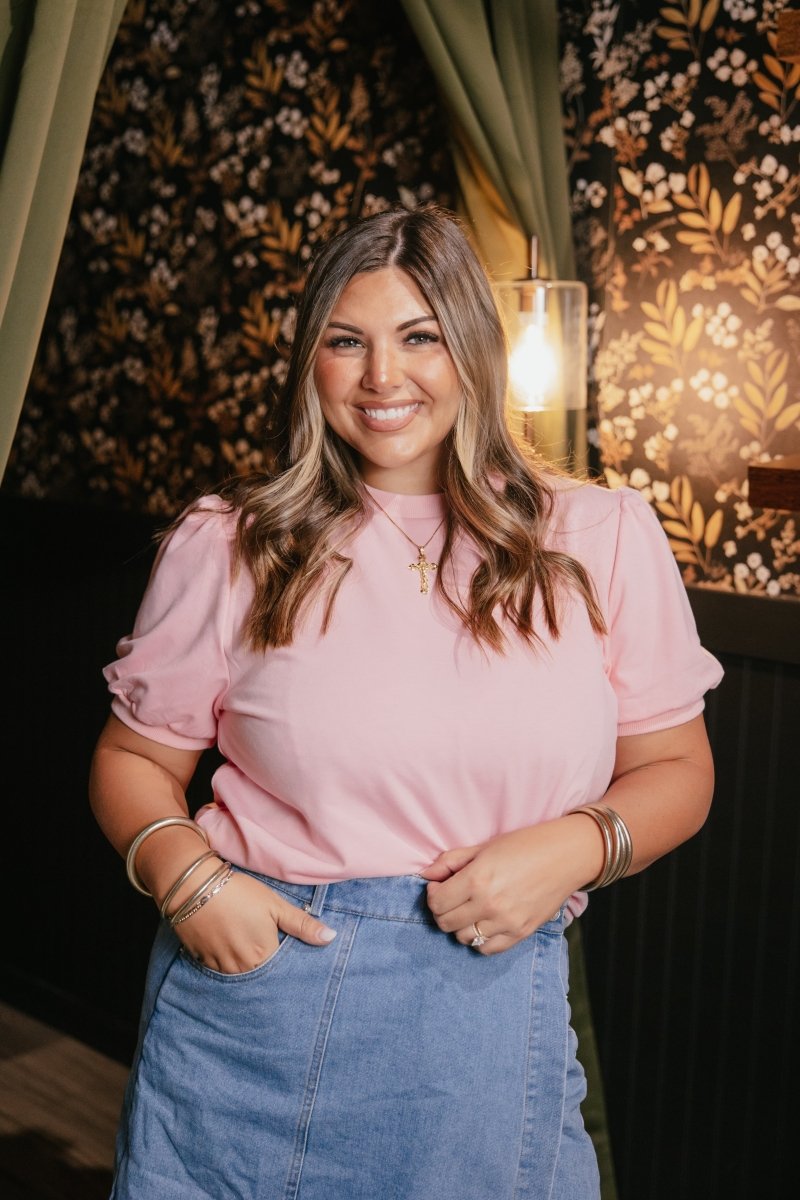 Better Together Top In Light Pink - Reg & Curvy