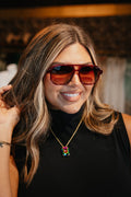 Billie Sunglasses In Dark Cherry