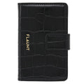 Black Crocodile Leather Magsafe Wallet