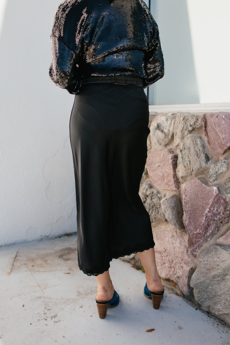 BLACK FRIDAY DEAL: The Icon Satin Skirt -FINAL SALE