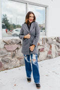 BLACK FRIDAY DEAL: Timeless Tailored Coat In Grey