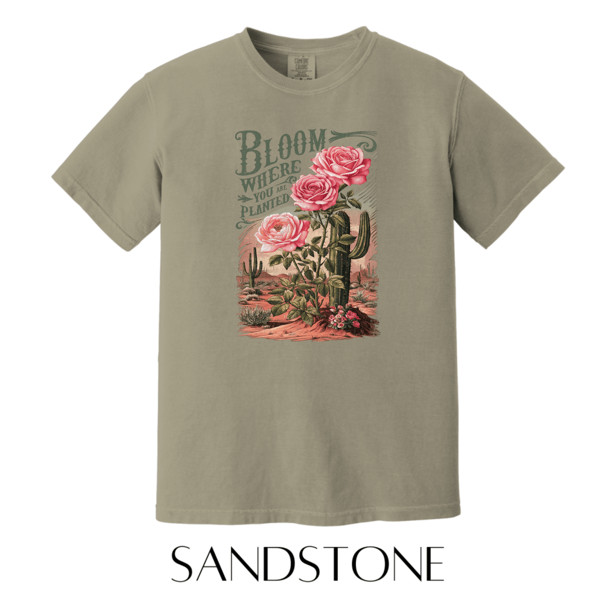 Bloom Where You're Planted Graphic Tee - FINAL SALE