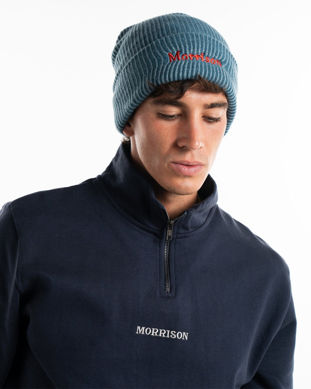 Blue canale beanie