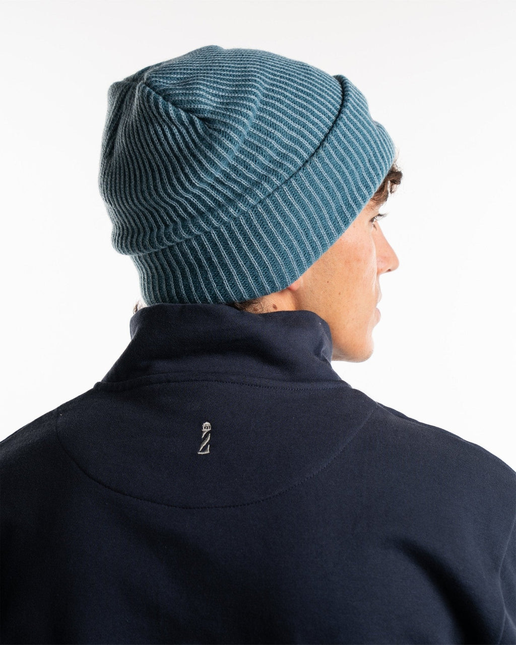 Blue canale beanie