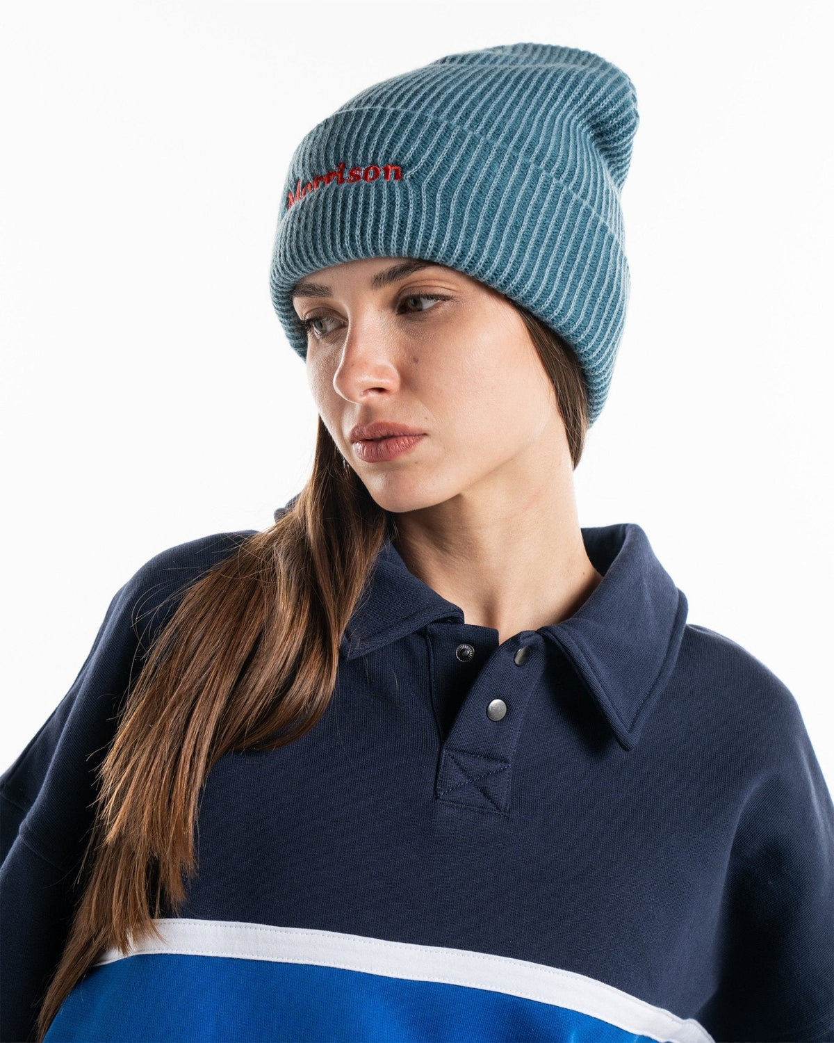 Blue canale beanie