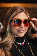 Bon Chic Sunglasses In Light Tortoise