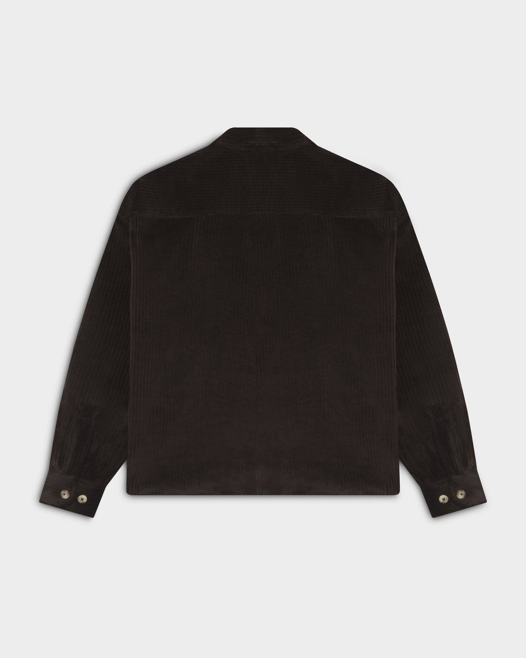 BROWN BOXY CORDUROY