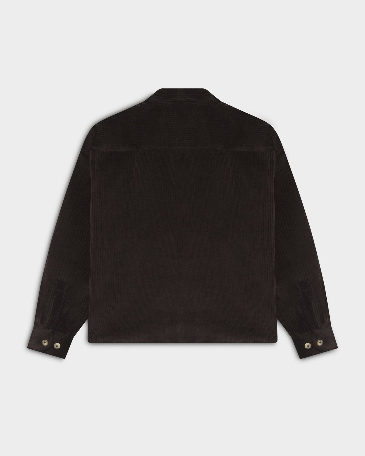 BROWN BOXY CORDUROY