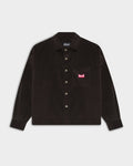 BROWN BOXY CORDUROY
