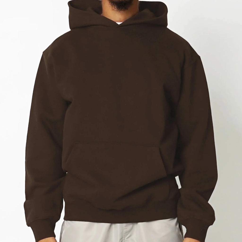 EPTM PERFECT BOXY HOODIE BROWN