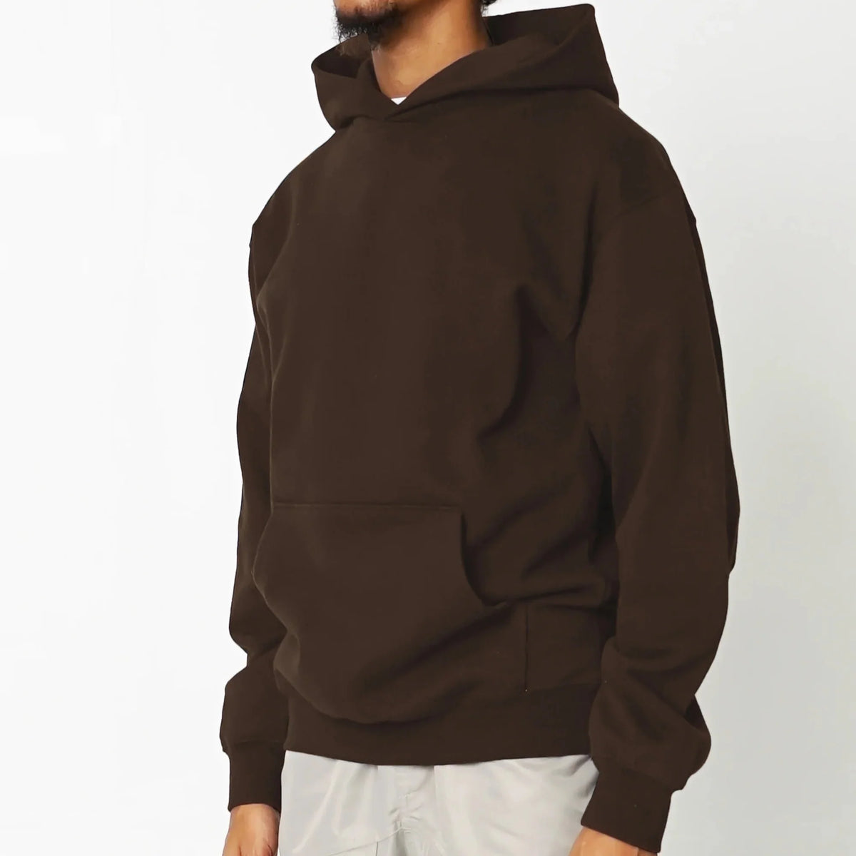EPTM PERFECT BOXY HOODIE BROWN