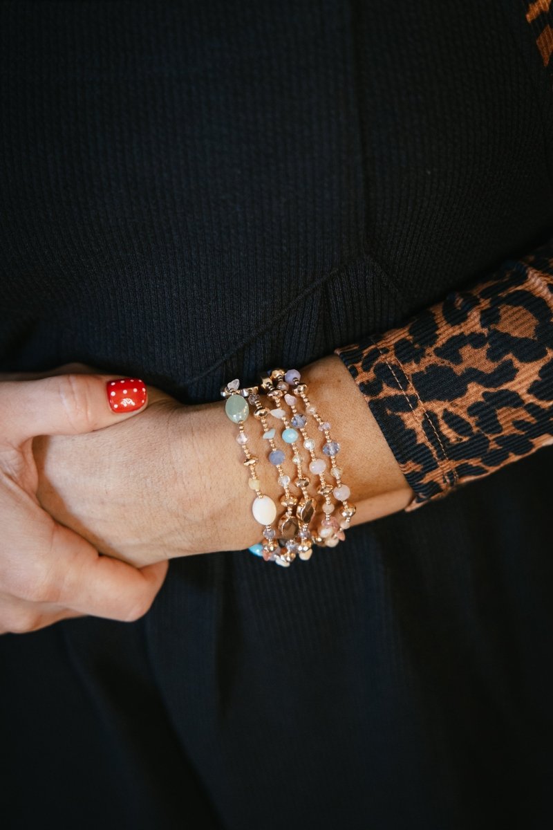 Brunch Babe Bracelets In Pastels