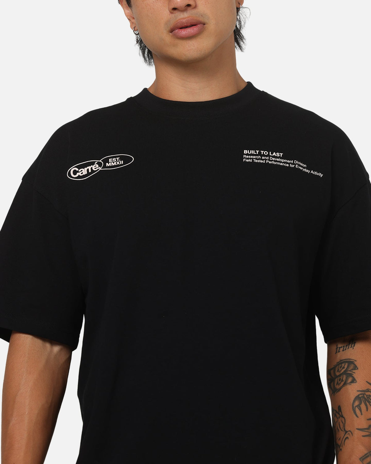 Carre Mmxii T-Shirt Black