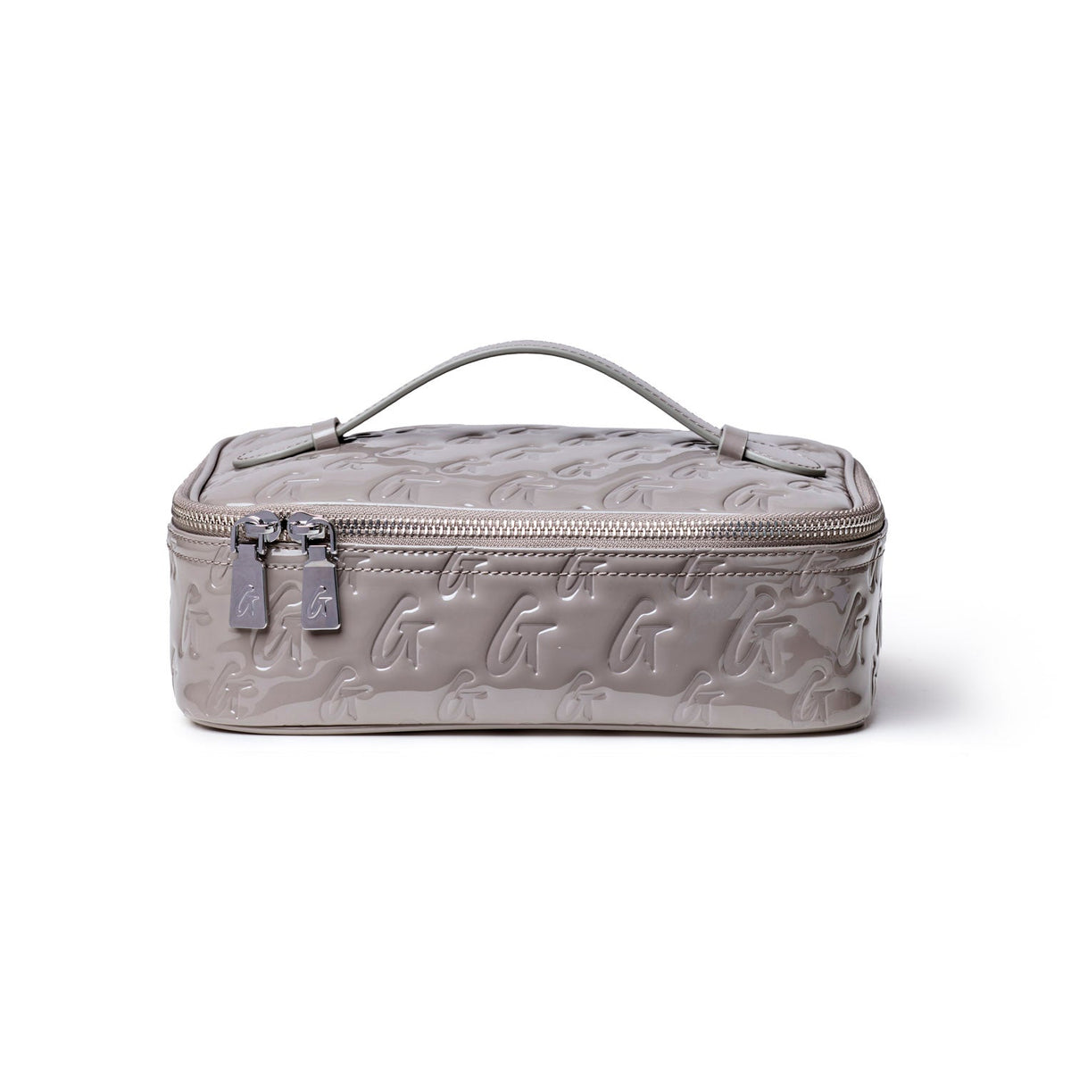 MONOGRAM TOILETRY SET - MIRROR GRAY