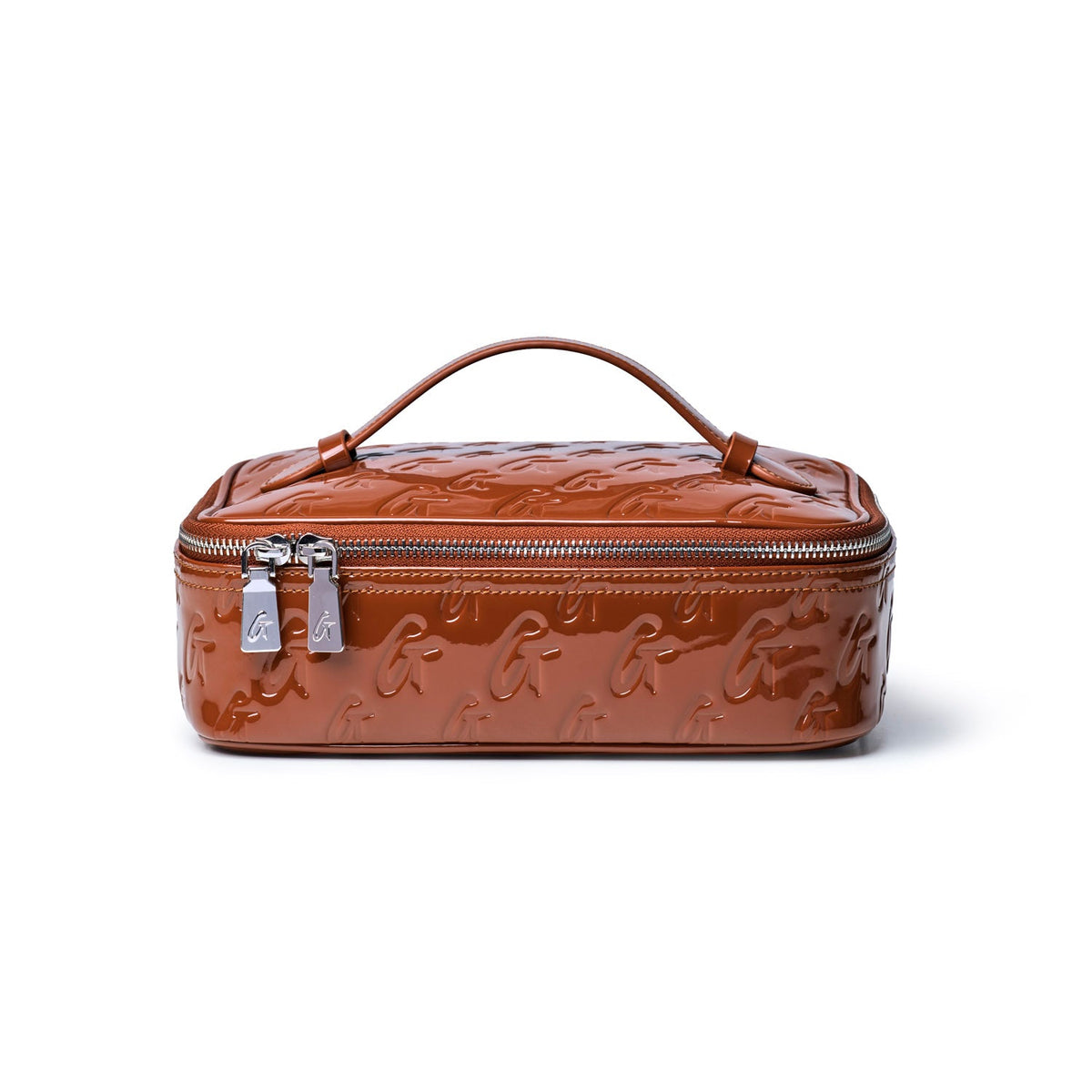 MONOGRAM TOILETRY SET - MIRROR BROWN
