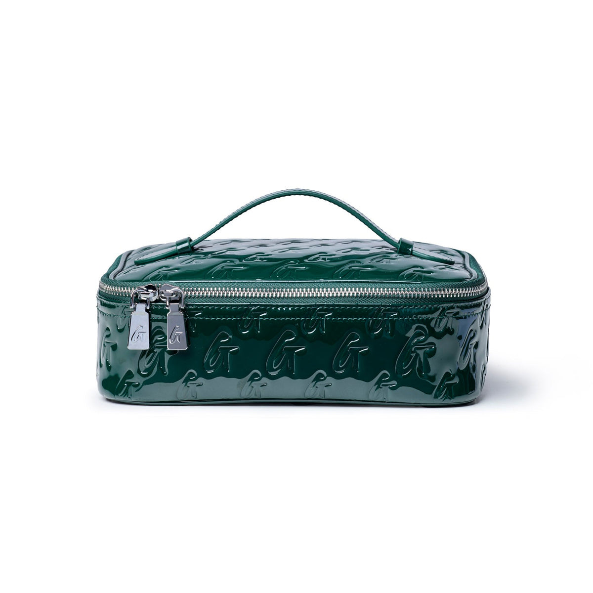 MONOGRAM TOILETRY SET - MIRROR GREEN