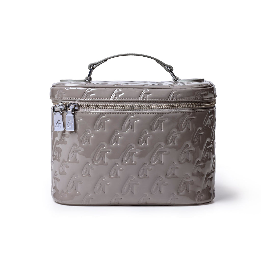 MONOGRAM TOILETRY SET - MIRROR GRAY