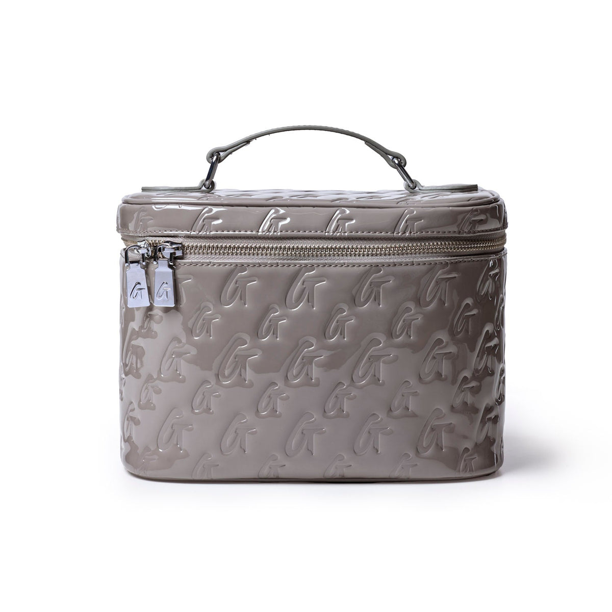 MONOGRAM TOILETRY SET - MIRROR GRAY