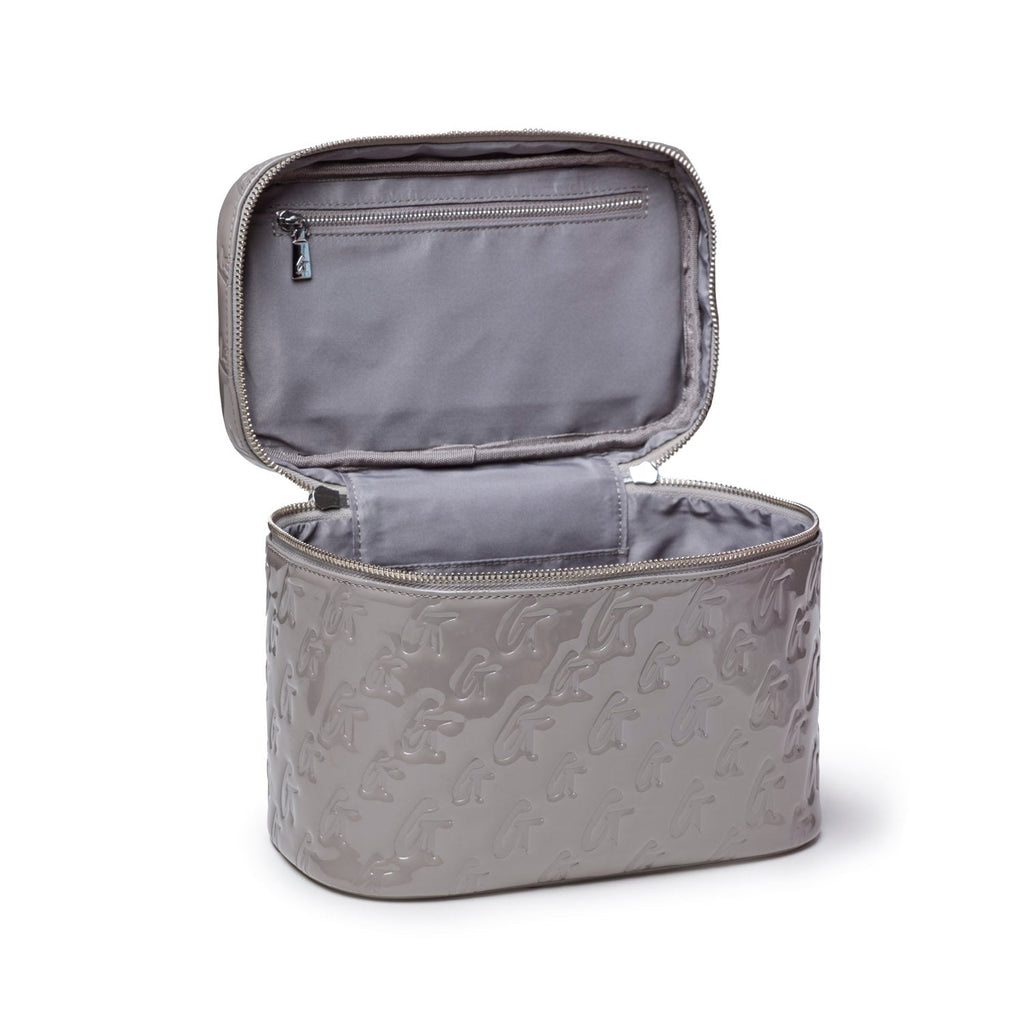 MONOGRAM TOILETRY SET - MIRROR GRAY