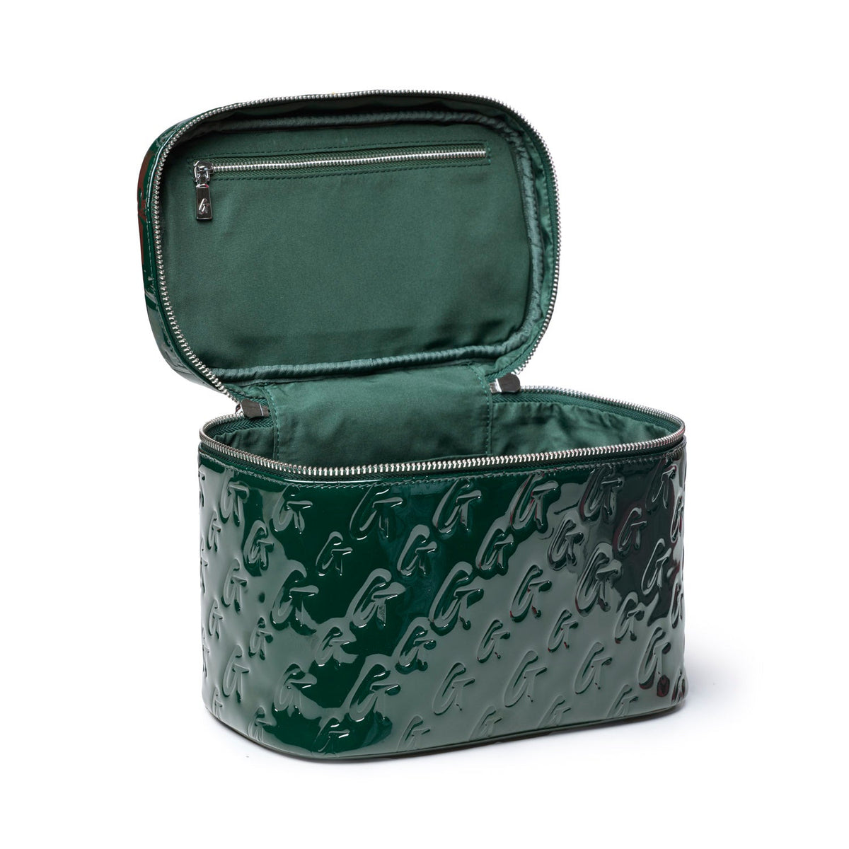 MONOGRAM TOILETRY SET - MIRROR GREEN
