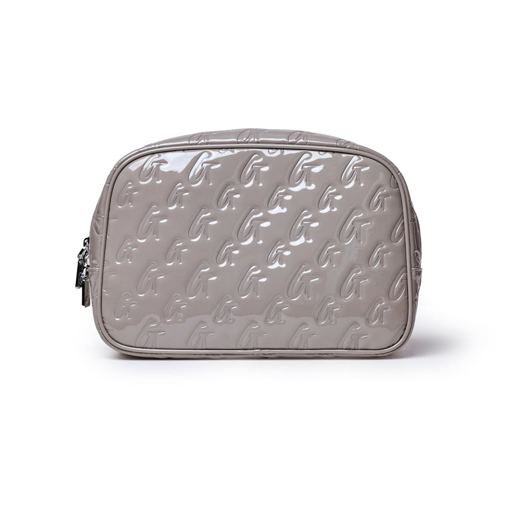 MONOGRAM TOILETRY SET - MIRROR GRAY