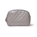 SMALL MONOGRAM TOILETRY BAG - MIRROR GRAY