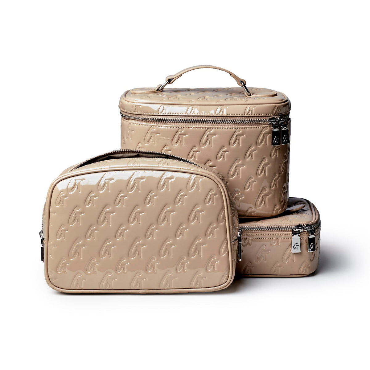 MONOGRAM TOILETRY SET - MIRROR NUDE