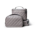 MONOGRAM TOILETRY SET - MIRROR GRAY