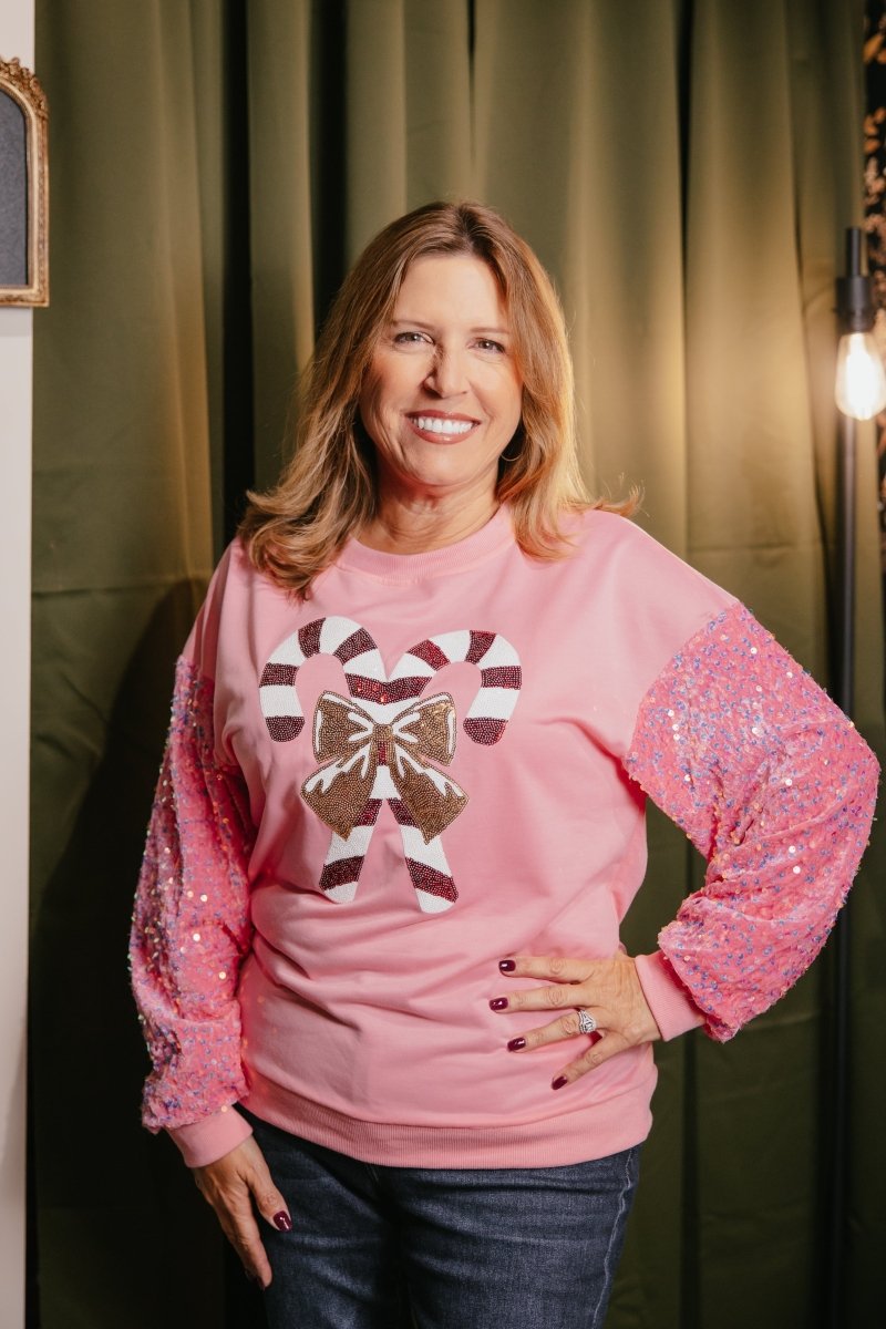 Candy Cane Lane Sweater
