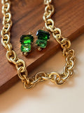 Candy Crush Earrings In Green
