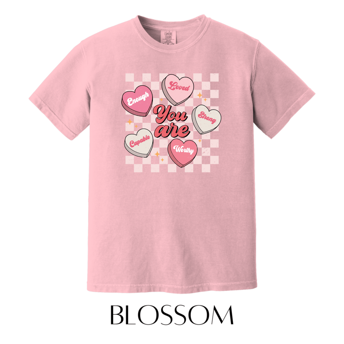 Candy Hearts Graphic Tee - FINAL SALE