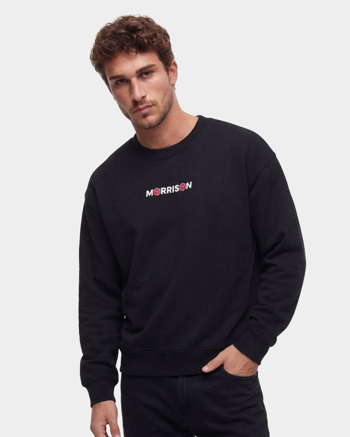 CC BLACK BOXY SWEAT