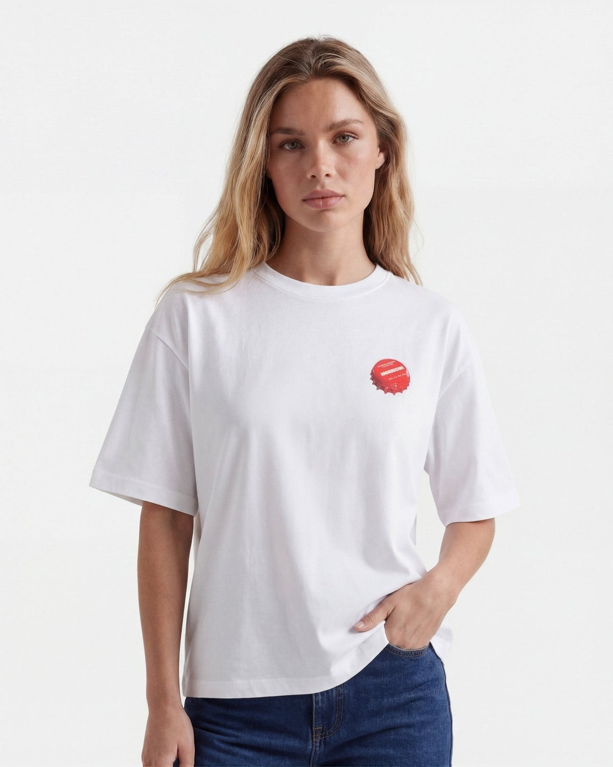 CCLOGO WHITE TEE