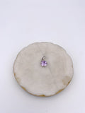 Center Stage Round Charm in Lavender